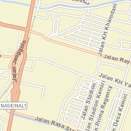 Buduran Street Map