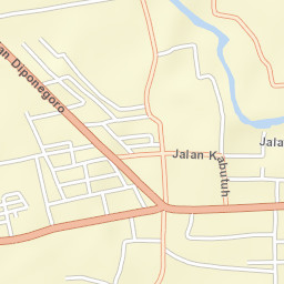 Sokaraja Street Map