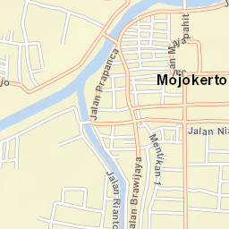 Mojokerto Street Map