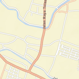 Tulangan Utara Street Map