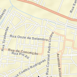 Araripina Street Map