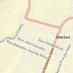 Simões Street Map