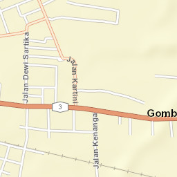 Gombong Street Map