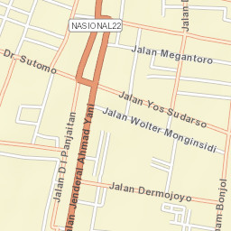 Nganjuk Street Map
