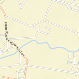 Ceper Street Map