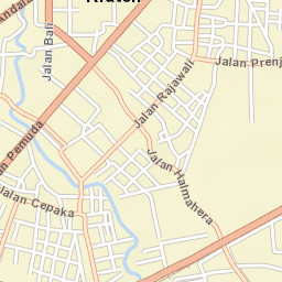 Klaten Street Map