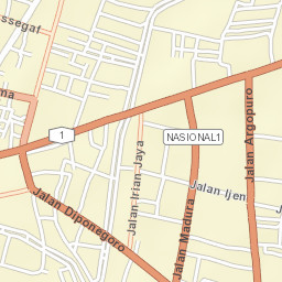 Situbondo Street Map
