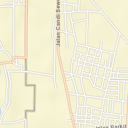 Candi Prambanan Street Map