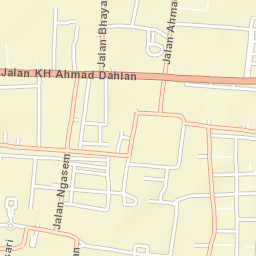 Yogyakarta Street Map