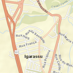 Igarassu Street Map