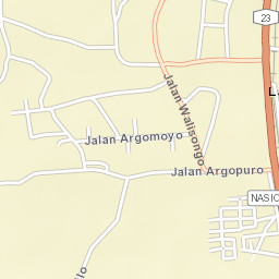 Lawang Street Map