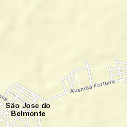 São José do Belmonte Street Map