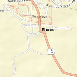 Flores Street Map