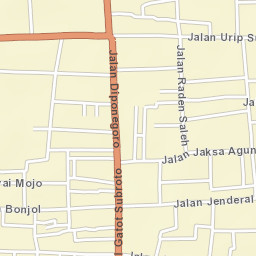 Ponorogo Street Map
