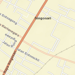 Singosari Street Map