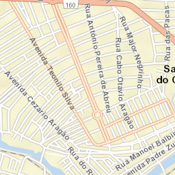Santa Cruz do Capibaribe Street Map