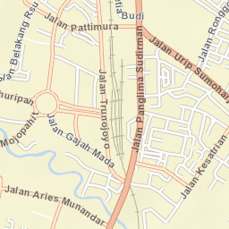 Kota Malang Street Map
