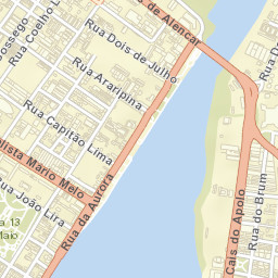 Recife Street Map