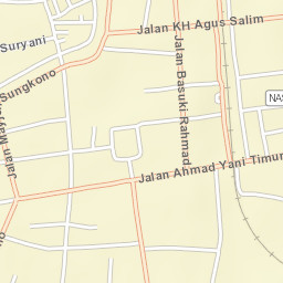 Tulungagung Street Map