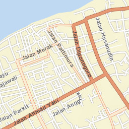 Singaraja Street Map