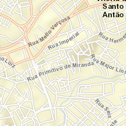 Vitória de Santo Antão Street Map