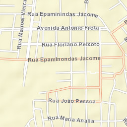 Tarauacá Street Map