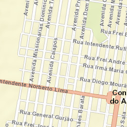 Conceição do Araguaia Street Map