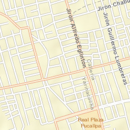 Pucallpa Street Map