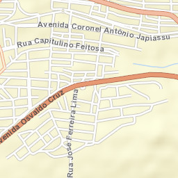 Arcoverde Street Map