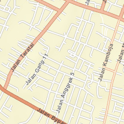 Tabanan Street Map