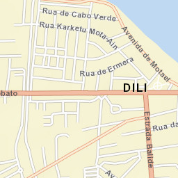 Dili Street Map