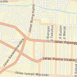 Kota Mataram Street Map