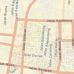 Denpasar Street Map