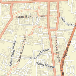 Kuta Street Map