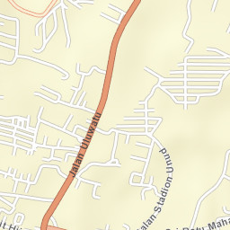 Jimbaran Street Map