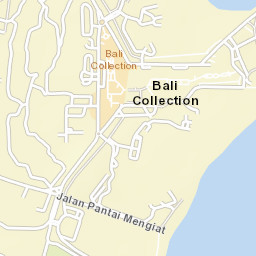 Nusa Dua Street Map