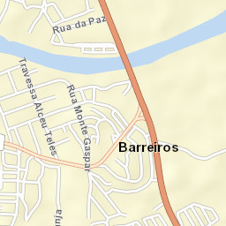 Barreiros Street Map