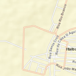Itaíba Street Map