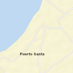 Puerto Santa Street Map