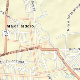Major Isidoro Street Map