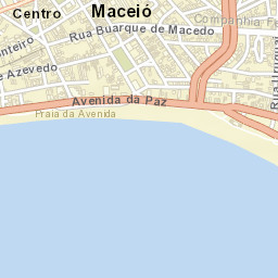Maceió Street Map