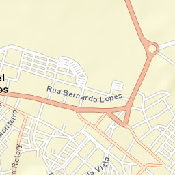 São Miguel dos Campos Street Map