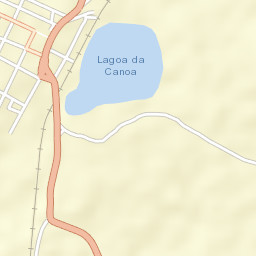 Lagoa da Canoa Street Map