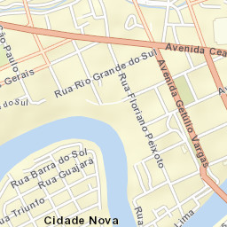 Rio Branco Street Map