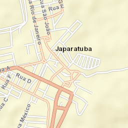 Japaratuba Street Map