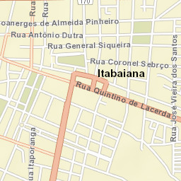 Itabaiana Street Map