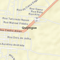 Quijingue Street Map