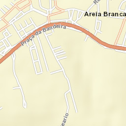 Areia Branca Street Map
