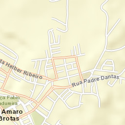 Santo Amaro das Brotas Street Map
