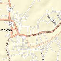 São Cristóvão Street Map